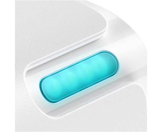 Зарядное устройство Baseus 1xUSB-C + 1xUSB GaN 100W + cable USB-C to USB-C white (CCGP090202), изображение 4