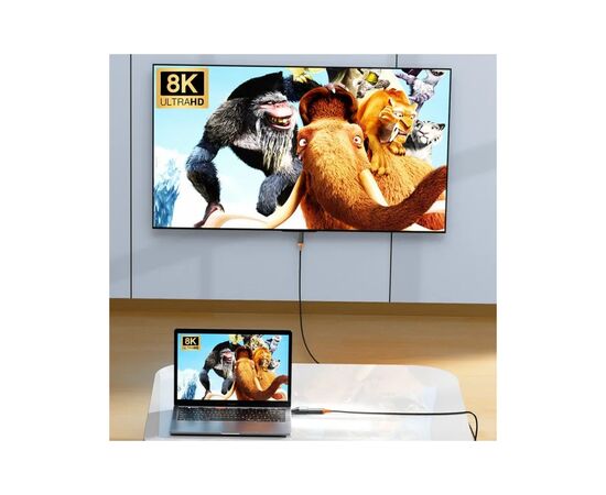 Переходник DP M to USB-C F Essager (EZJDP-MJ0G-P), изображение 3