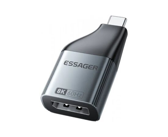 Переходник DP M to USB-C F Essager (EZJDP-MJ0G-P)