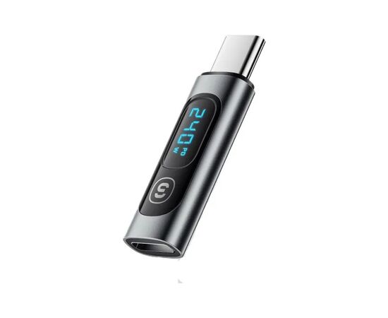 Переходник USB-C F to USB-C M digital display Essager (EZJTT-TX0G-P), изображение 4