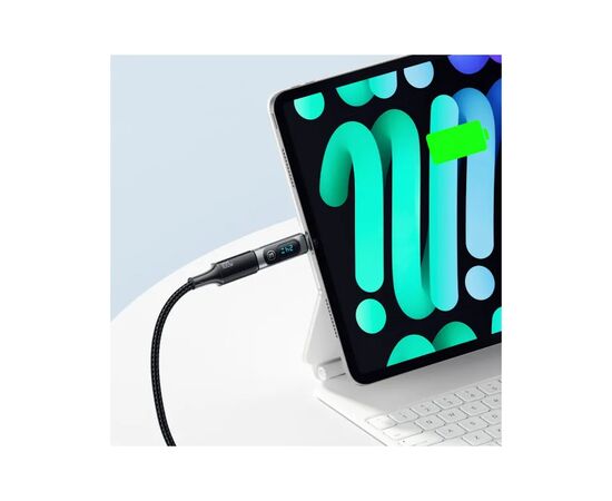 Переходник USB-C F to USB-C M digital display Essager (EZJTT-TX0G-P), изображение 5