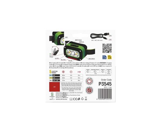 Фонарь EMOS P3545 170Lm Li-Ion (P3545), изображение 9
