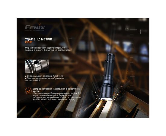 Фонарь Fenix C7 зелений (C7green), изображение 8