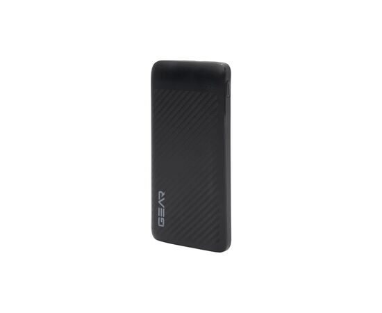 Батарея універсальна GEAR 10000mAh, 10W, USB-TypeC, 2*USB-A, Micro-USB, black (SL10)