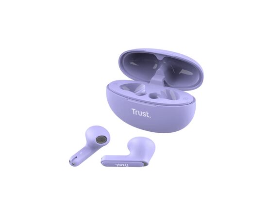 Навушники Trust Yavi Earphones Wireless Purple (25299), зображення 4
