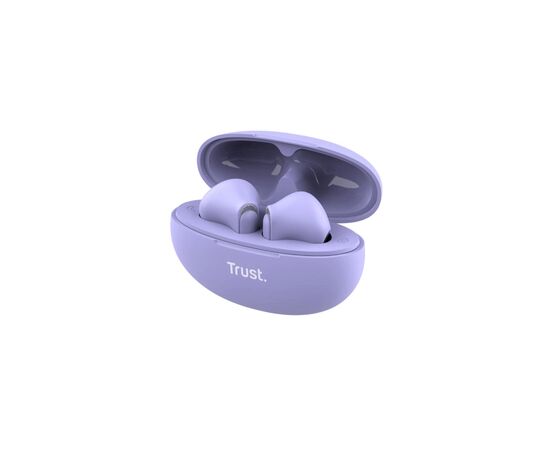 Навушники Trust Yavi Earphones Wireless Purple (25299), зображення 5