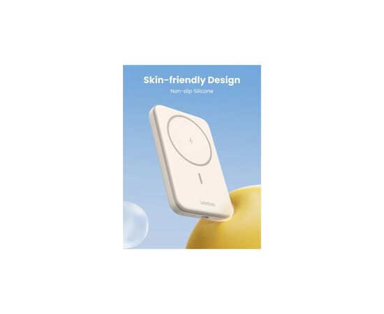 Батарея універсальна Ugreen 5000 mAh 15W Magnetic Wireless USB-C In/Out (PB560) (25207), зображення 2