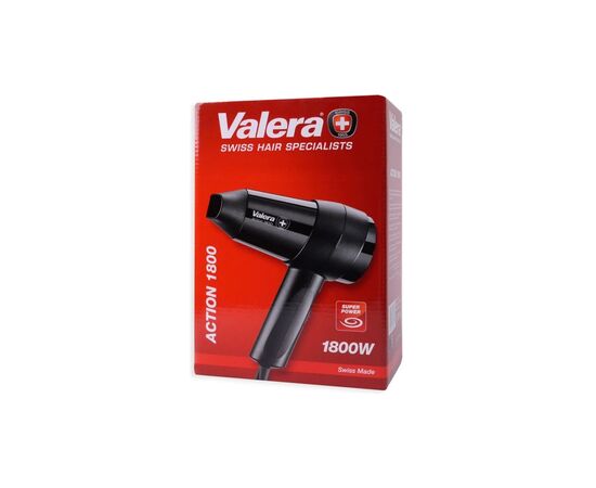 Фен Valera Action 1800 Swiss Cross (542.08 BLACK), зображення 3