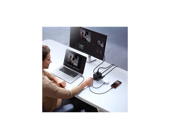 Сетевой фильтр питания Baseus EnerFill FA11 Cube Power Strip (E00082100123-00), изображение 11