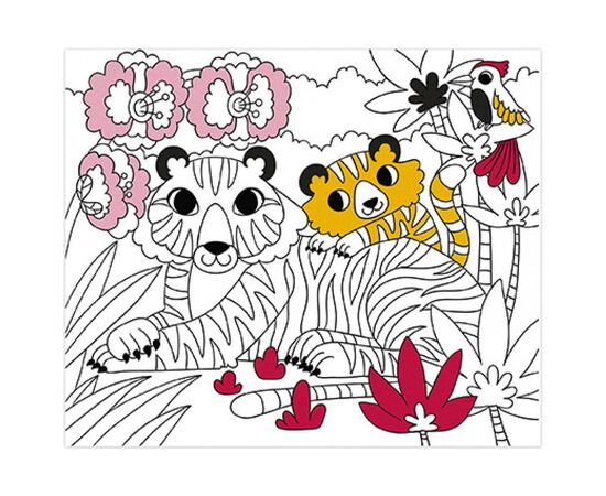 Набор для творчества Janod Бархатные картины (J07792), изображение 2