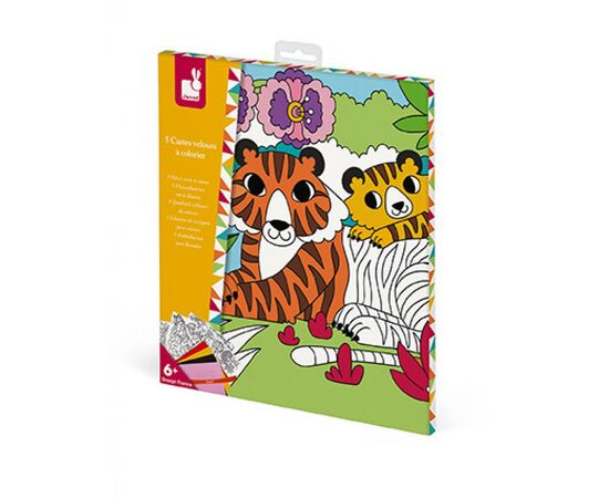 Набор для творчества Janod Бархатные картины (J07792)