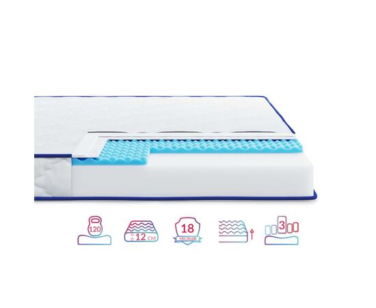 Матрац Highfoam Lento Presto, ортопедичний, двосторонній 160х200 см (4820001263008)