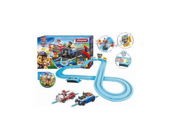 Автотрек Carrera First Paw Patrol Перегони і порятунок (CR-20063058)