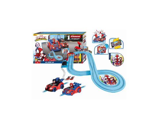 Автотрек Carrera First Спайді Вперед, Спайді, вперед! (CR-20063050)
