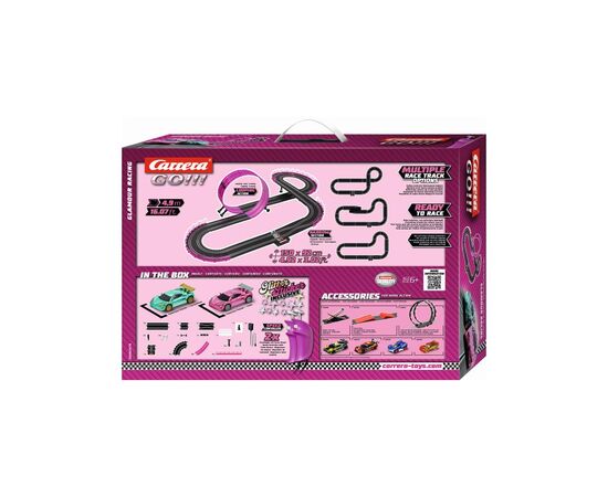 Автотрек Carrera GO!!! Гламурні перегони (CR-20062579), зображення 9