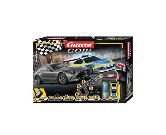 Автотрек Carrera GO!!! Переслідування та гонка (CR-20062577), зображення 2