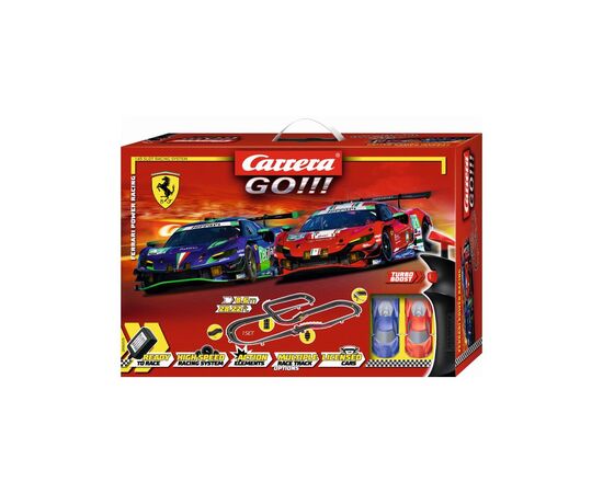 Автотрек Carrera GO!!! Мощные гонки Ferrari (CR-20062575), изображение 2