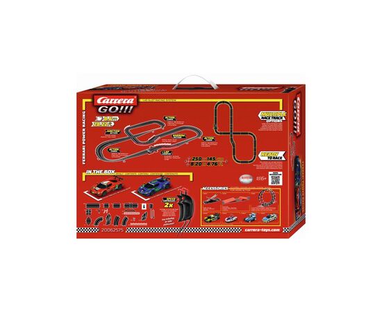 Автотрек Carrera GO!!! Мощные гонки Ferrari (CR-20062575), изображение 9