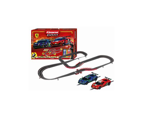 Автотрек Carrera GO!!! Мощные гонки Ferrari (CR-20062575)