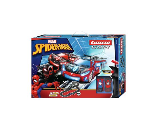 Автотрек Carrera GO!!! Спайдермен-гонщик (CR-20062580), изображение 2