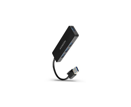 Концентратор AXAGON USB 3.1 to 4xUSB 3.0 black (HUE-G1A)