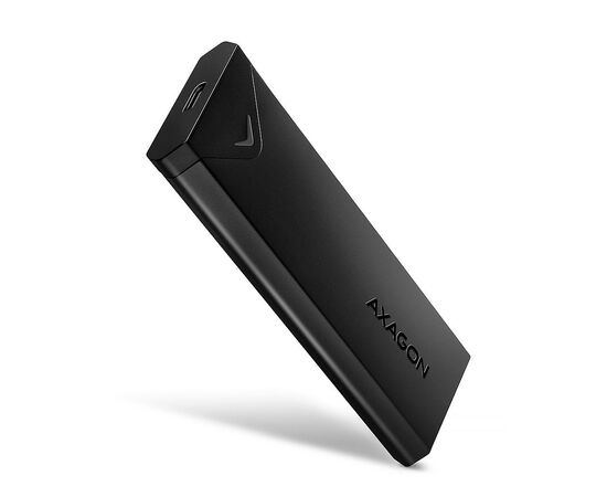 Кишеня зовнішня AXAGON USB-C 10Gbps metal box for M.2 NVMe SSD BLACK ARROW (EEM2-UB2)