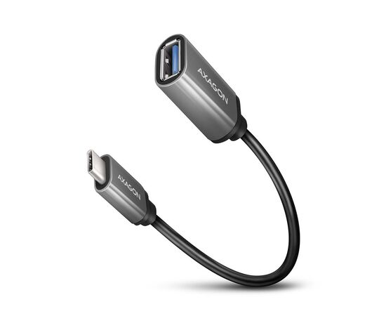 Переходник OTG USB 3.0 AF to USB-C 0.2m gray AXAGON (RUCM-AFAC)