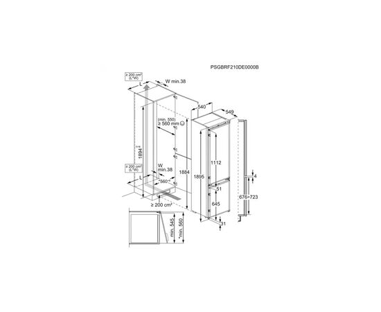 Холодильник Electrolux ENS6TE19S, изображение 5