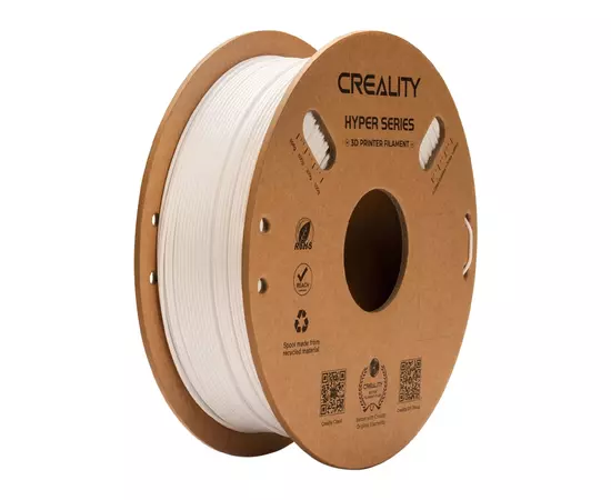 Пластик для 3D-принтера Creality Hyper PETG 1.75мм, white, 1кг (3301030040)