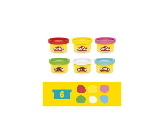 Набор для творчества Hasbro Play-Doh Основи E8534 Fundamentals shape (E8530_E8534), изображение 3