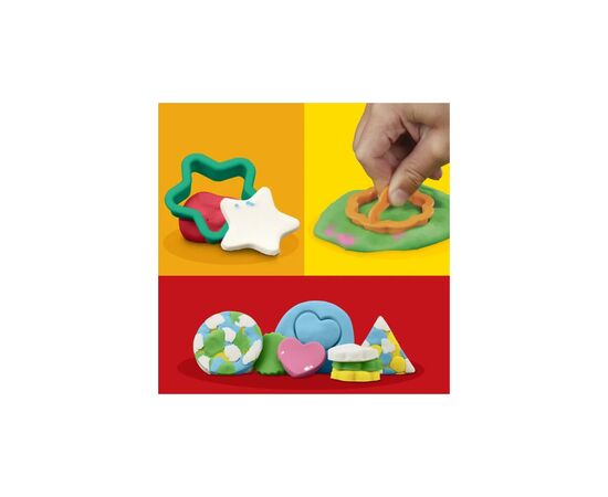 Набор для творчества Hasbro Play-Doh Основи E8534 Fundamentals shape (E8530_E8534), изображение 8