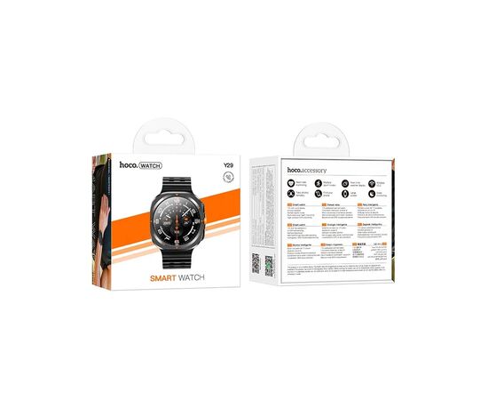 Смарт-часы HOCO Y29 Smart sports watch (call version) Black (6942007648516), изображение 4