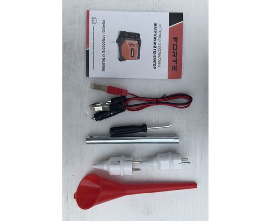 Генератор Forte інверторний FG4050i 3kW, стартер ручний, 6л. (148250), зображення 10