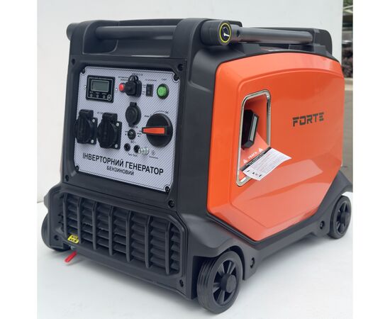 Генератор Forte інверторний FG5500iE 4kW, стартер ручний, електричний , 11л. (148251), зображення 3