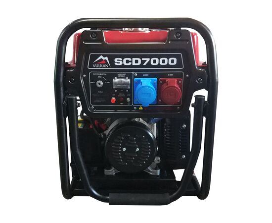 Генератор Vulkan SCD7000 дизель 5Kw, 3ф (SCD7000), зображення 2