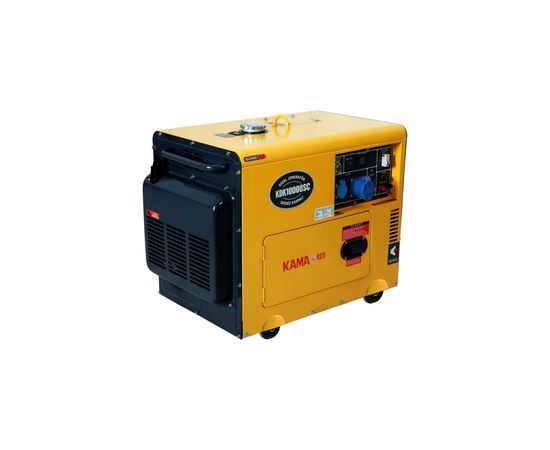 Генератор KAMA KDK10000SC, дизель, 7.5kW, 9,4KVA, 230V, 30л (KDK10000SC)
