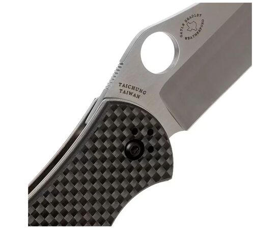 Ніж Spyderco Bradley Folder 2 CPM M4 Carbon Fiber Black (C134CFP2), зображення 10