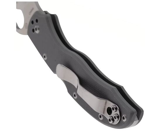 Ніж Spyderco Byrd Gooney 9Cr14MoV G-10 Grey (BY24GPGY), зображення 9