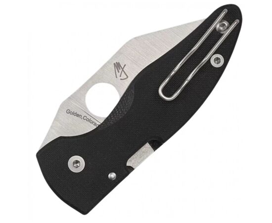Ніж Spyderco Microjimbo Black (C264GP), зображення 4
