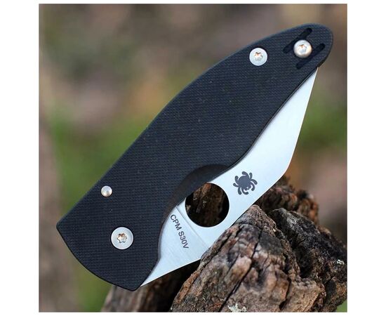 Ніж Spyderco Microjimbo Black (C264GP), зображення 9