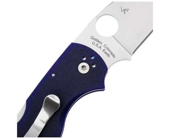 Ніж Spyderco Native 5 CPM SPY27 G-10 Cobalt Blue (C41GPCBL5), зображення 6