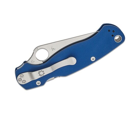 Ніж Spyderco Para Military 2 CPM SPY27 G-10 Blue (C81GPCBL2), зображення 4