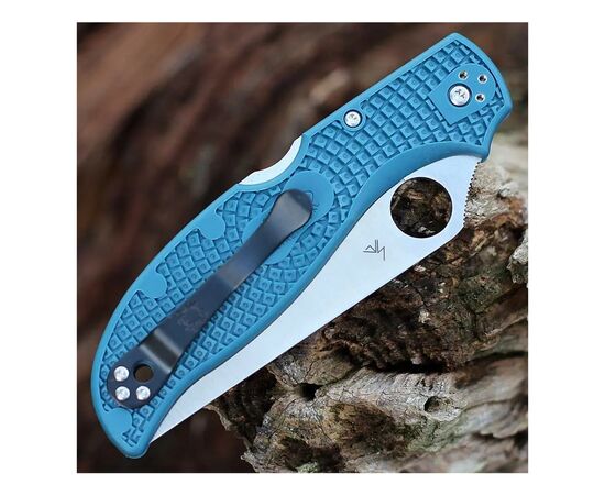 Ніж Spyderco Stretch 2 XL Lightweight K390 FRN Blue (C258FPK390), зображення 6