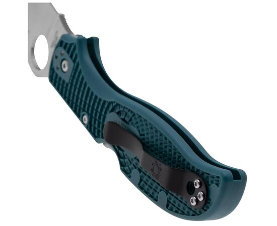 Ніж Spyderco Stretch 2 XL Lightweight K390 FRN Blue (C258FPK390), зображення 9