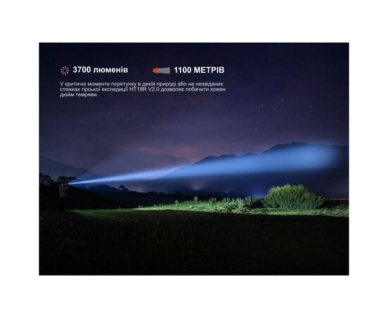 Фонарь Fenix HT18R v.2.0 (HT18RV20), изображение 6