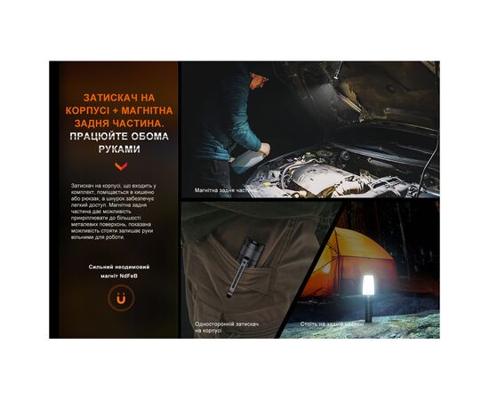 Фонарь Fenix E35R блакитний (E35Rblue), изображение 10