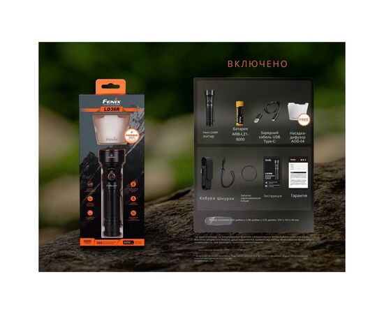 Фонарь Fenix LD36RB чорний (LD36RB), изображение 12