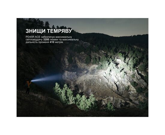 Фонарь Fenix PD45R ACE (PD45RACE), изображение 6