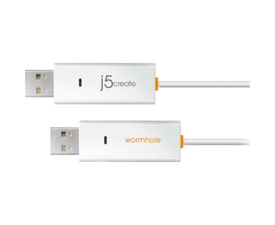 Дата кабель USB 2.0 AM/AM 1.8m Windows & Mac J5create (JUC400-N), зображення 3