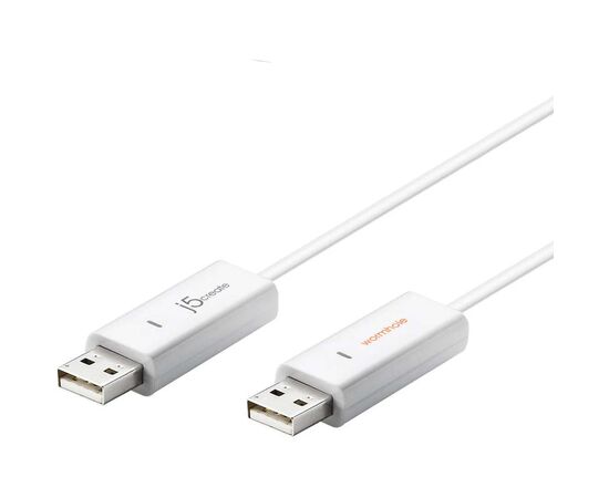 Дата кабель USB 2.0 AM/AM 1.8m Windows & Mac J5create (JUC400-N)